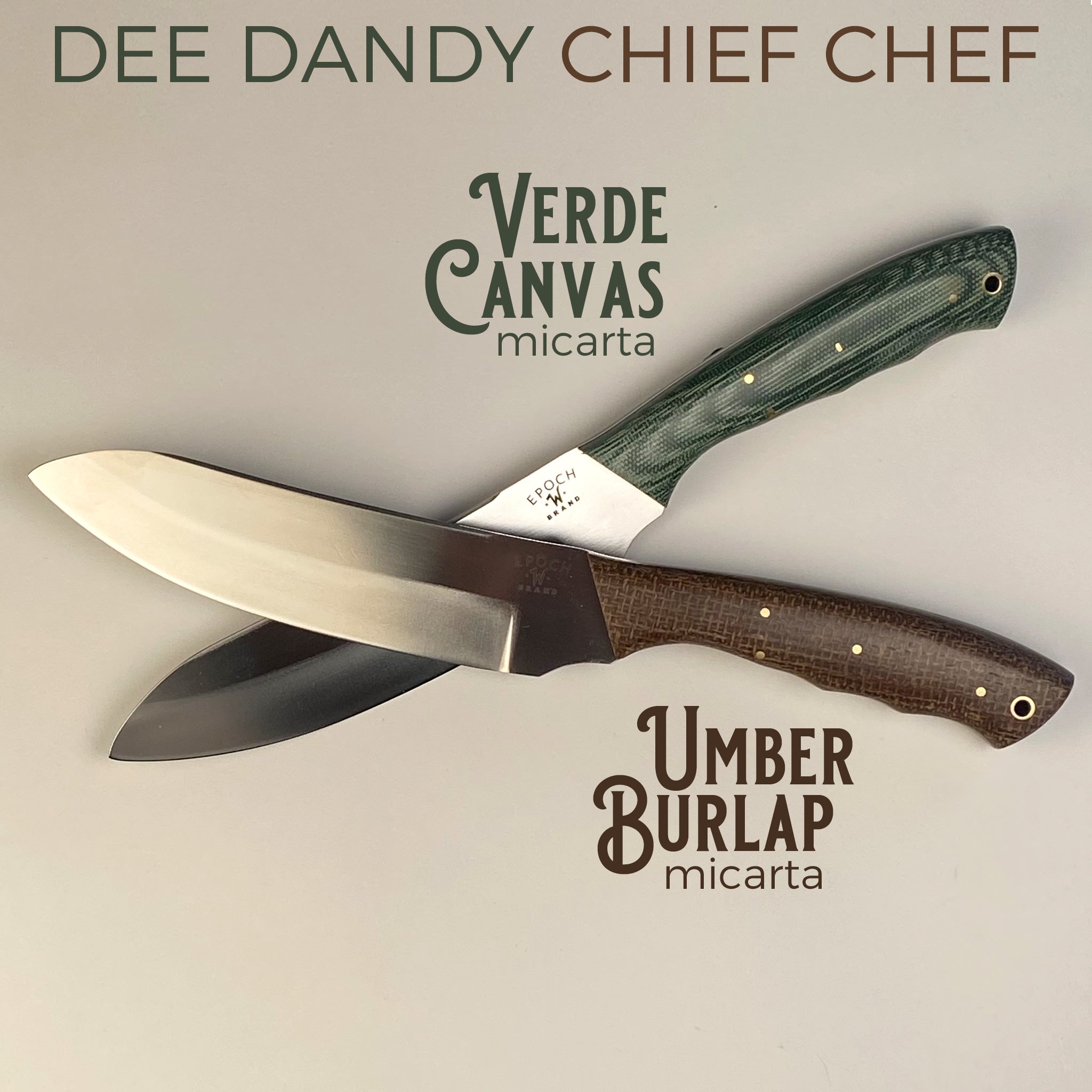 EPOCH 12" Dee Dandy Chefs Knife