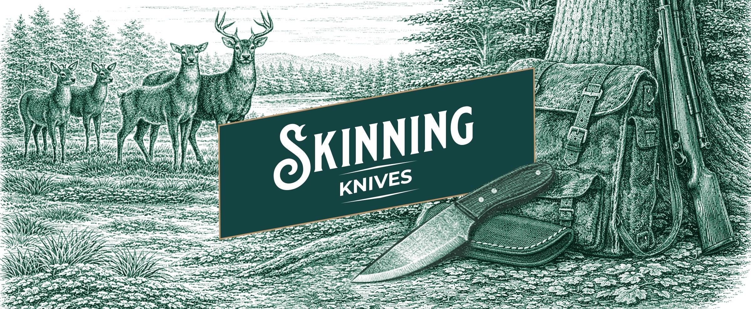 Best Skinning Knife & Deer Skinning Knives | Woody Brand