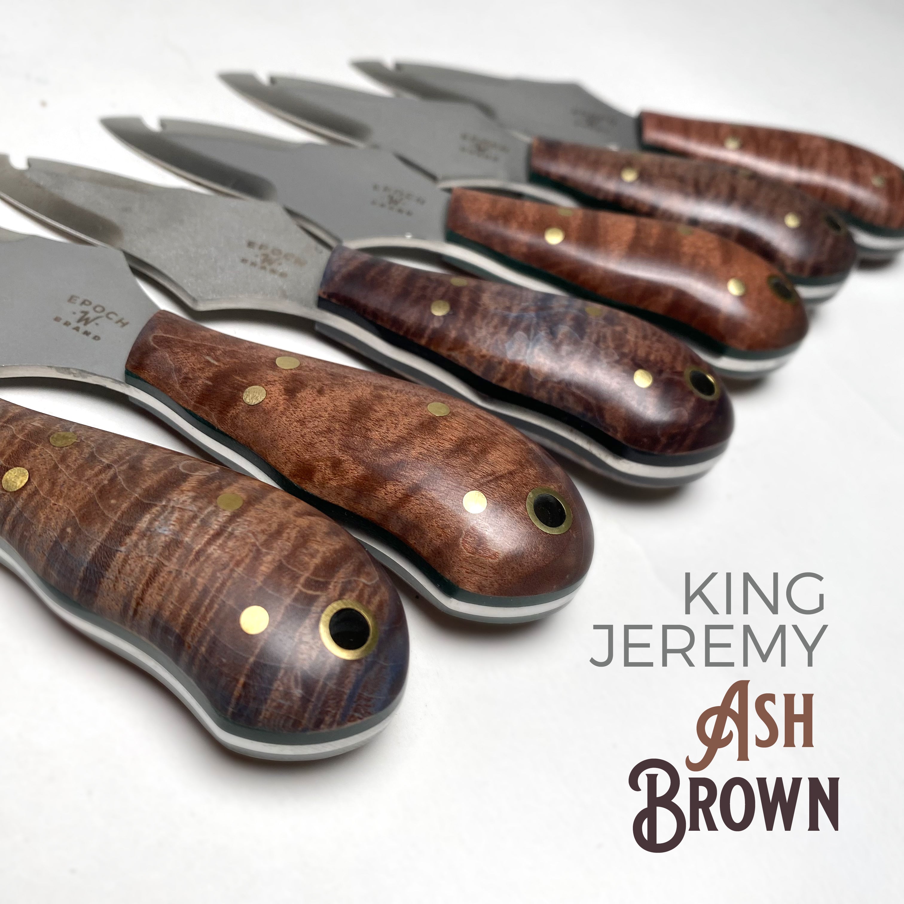 Ash Brown Hand Embellished EPOCH King Jeremy