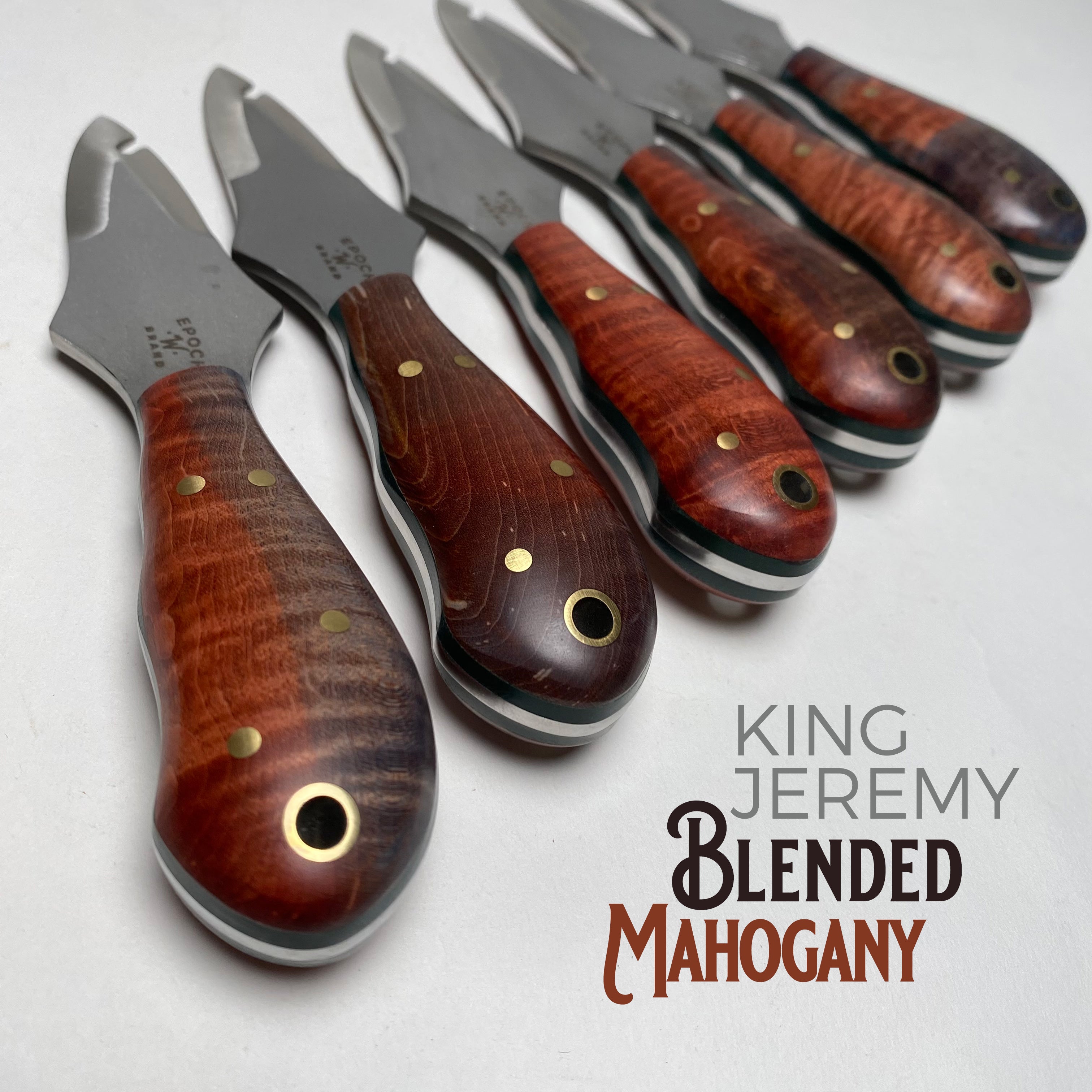 Mahogany Hand Embellished EPOCH King Jeremy