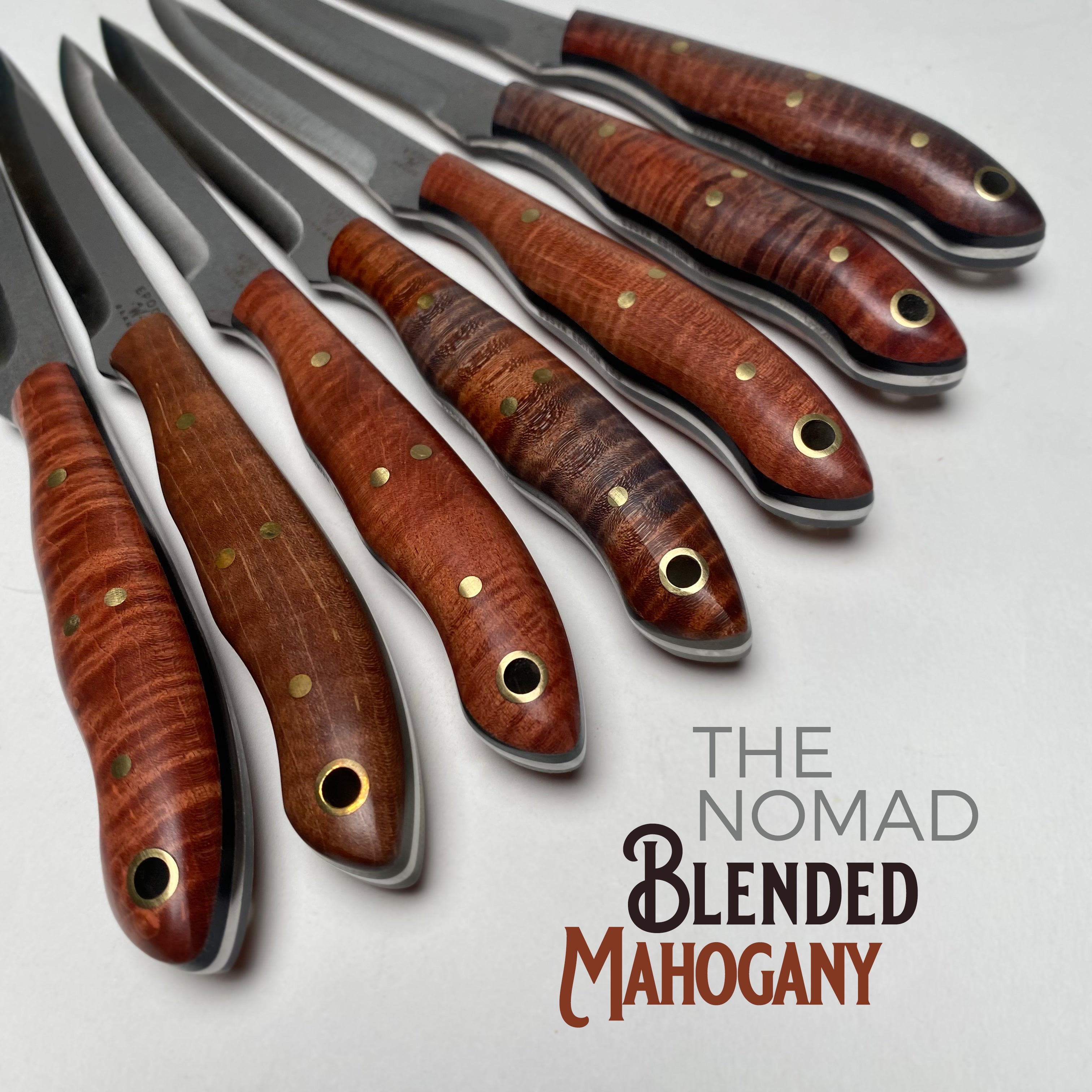 EPOCH Hand Embellished Mahogany – Woody Brand Knives