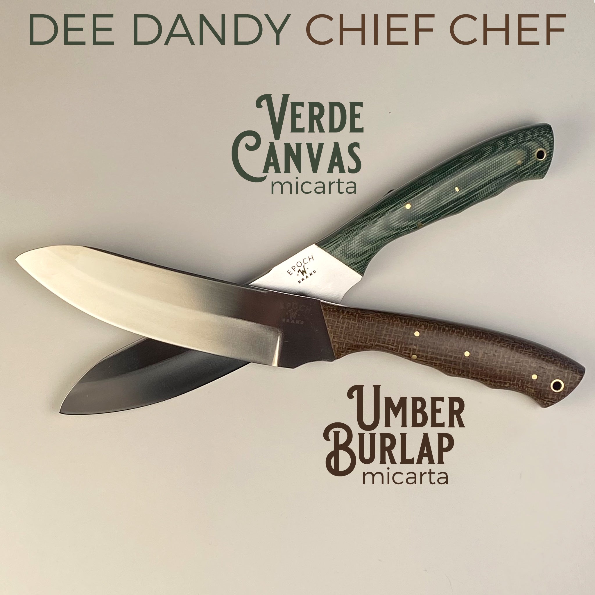 EPOCH 12 "Dee Dandy Chefs Knife