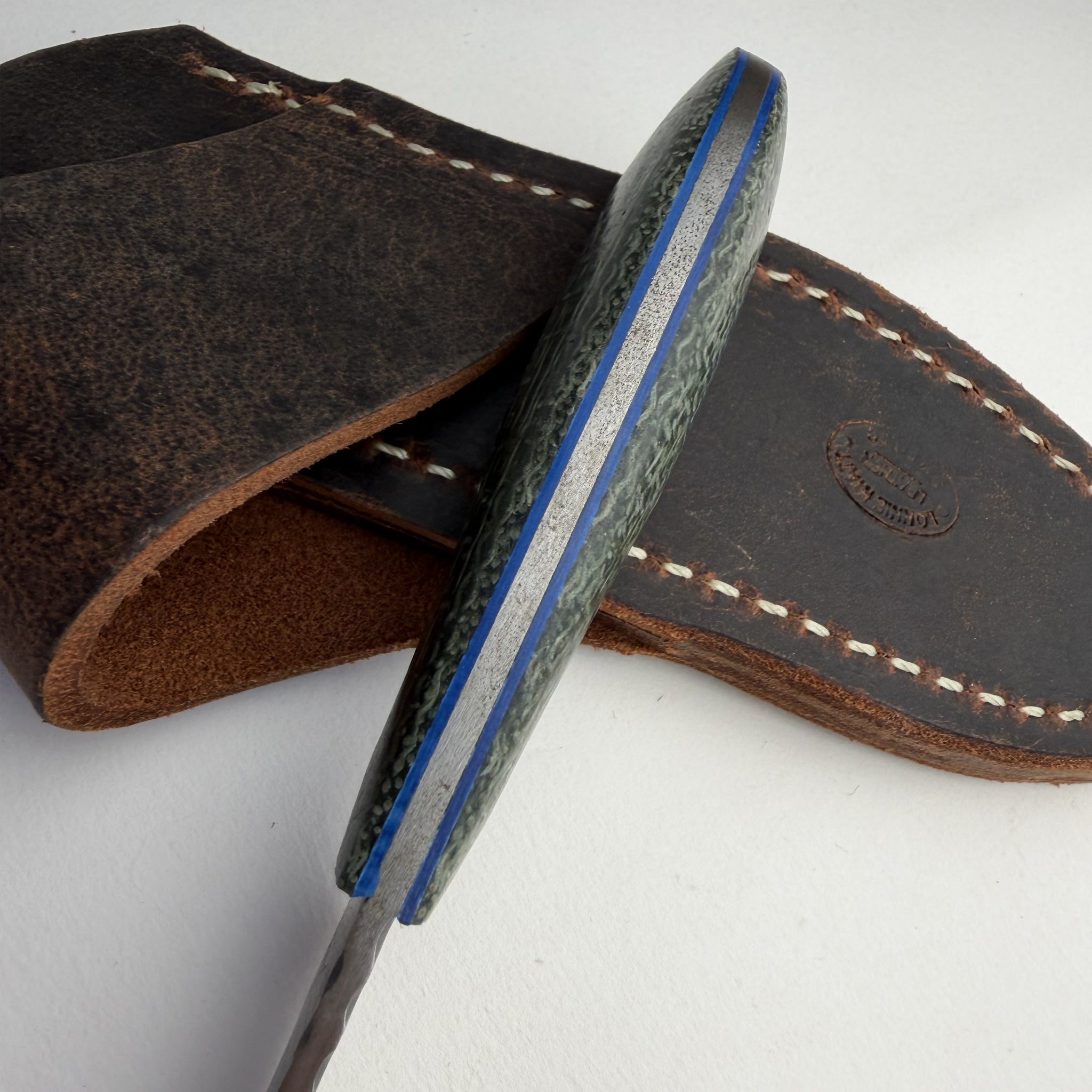 Woody's Damascus TR Max Field Knife