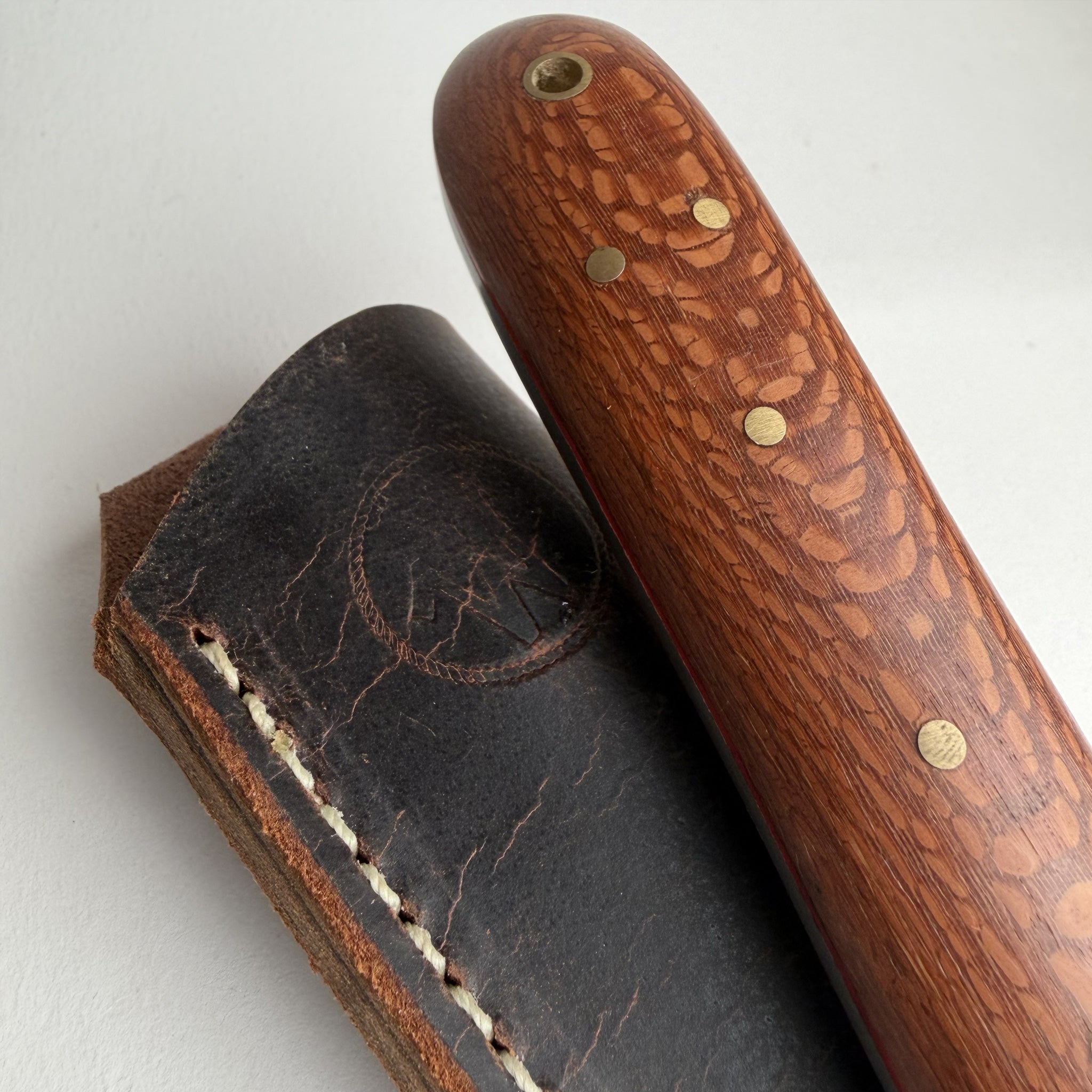 Woody's Damascus Finnish Style PUUKKO Knife