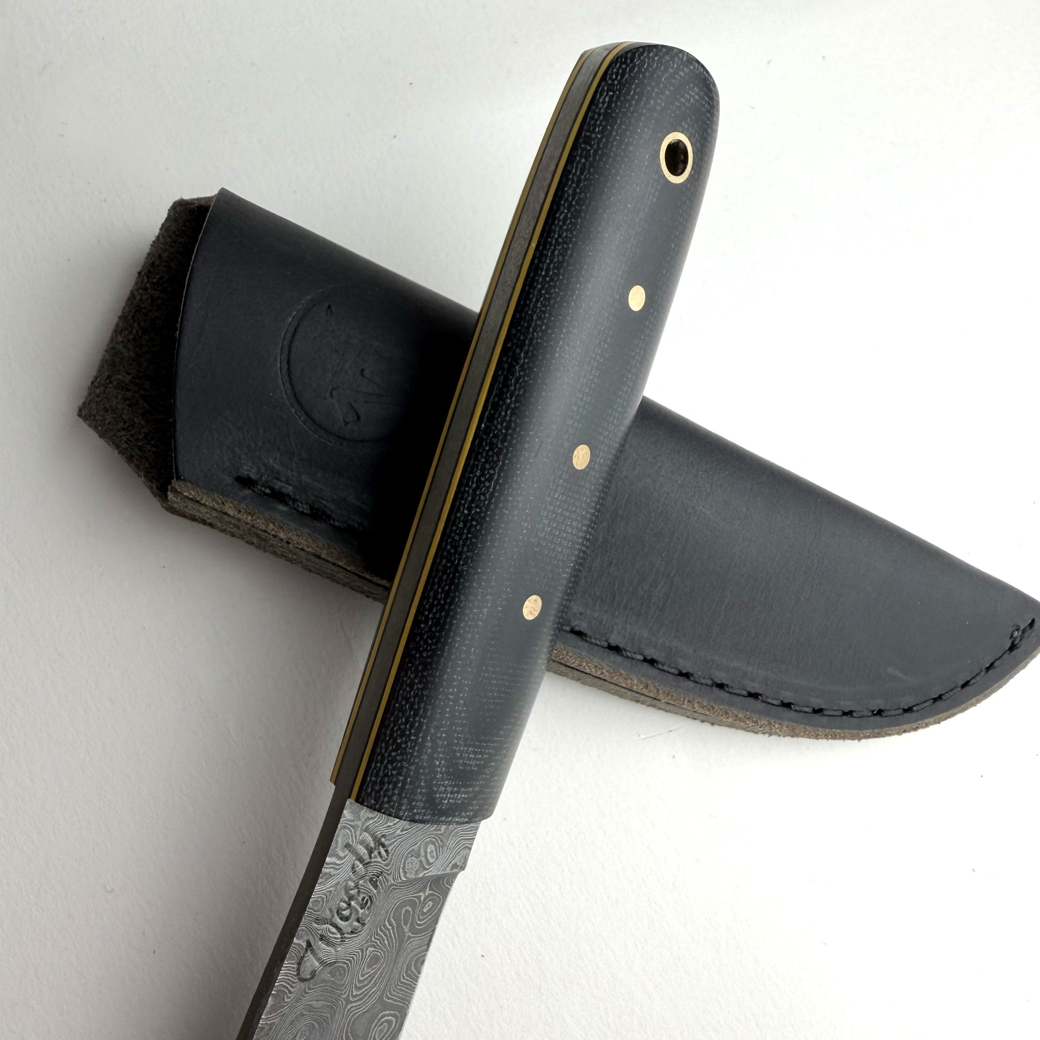 Gus' Ebony BuckShot Nessmuk Mountain Man (Handmade One & Only