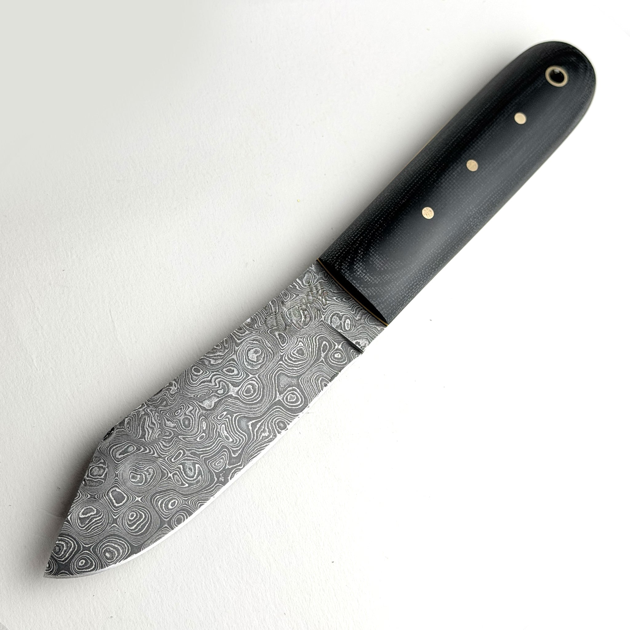 Gus' Ebony BuckShot Nessmuk Mountain Man (Handmade One & Only