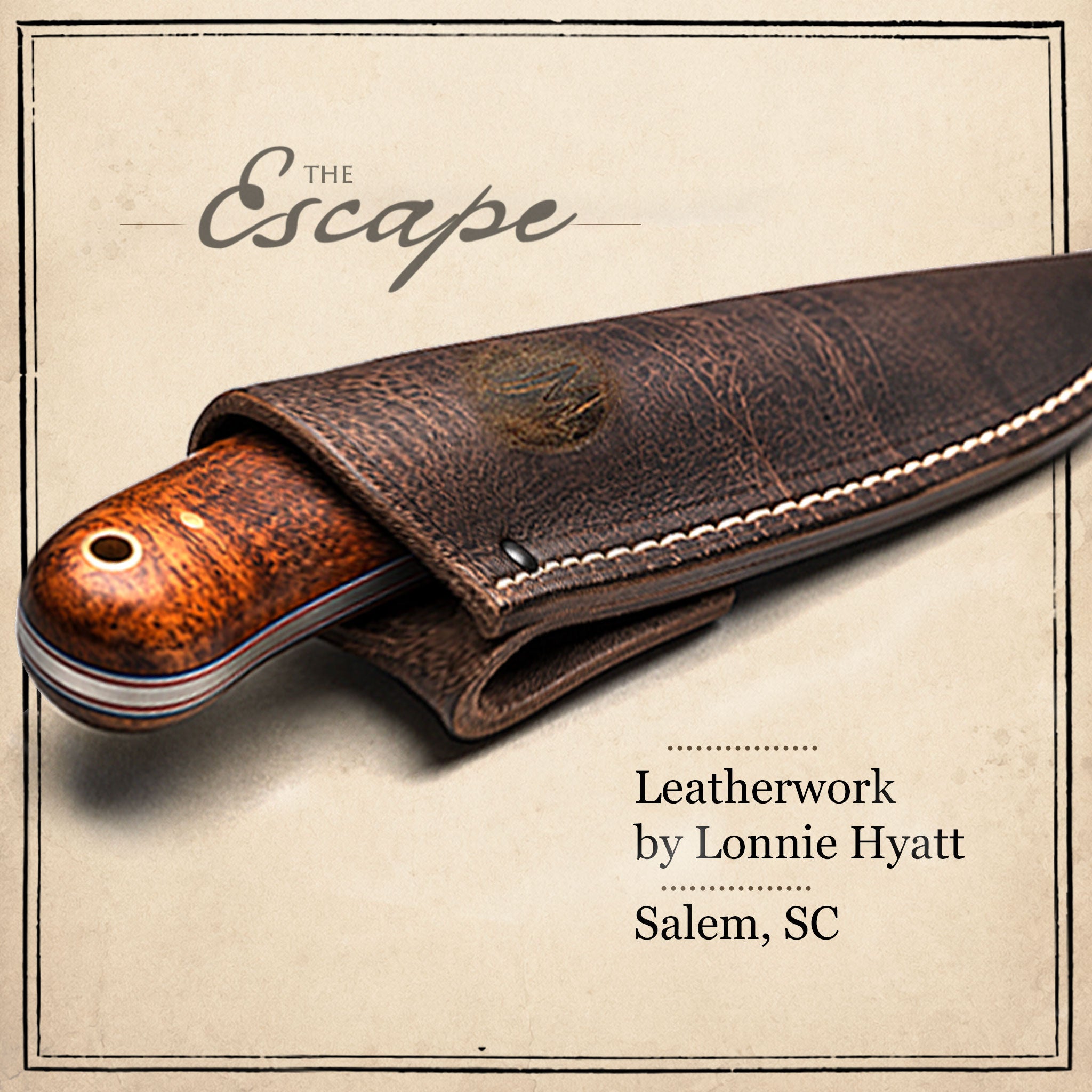 Handmade Bi-and-a-Half 9" Frontier Escape