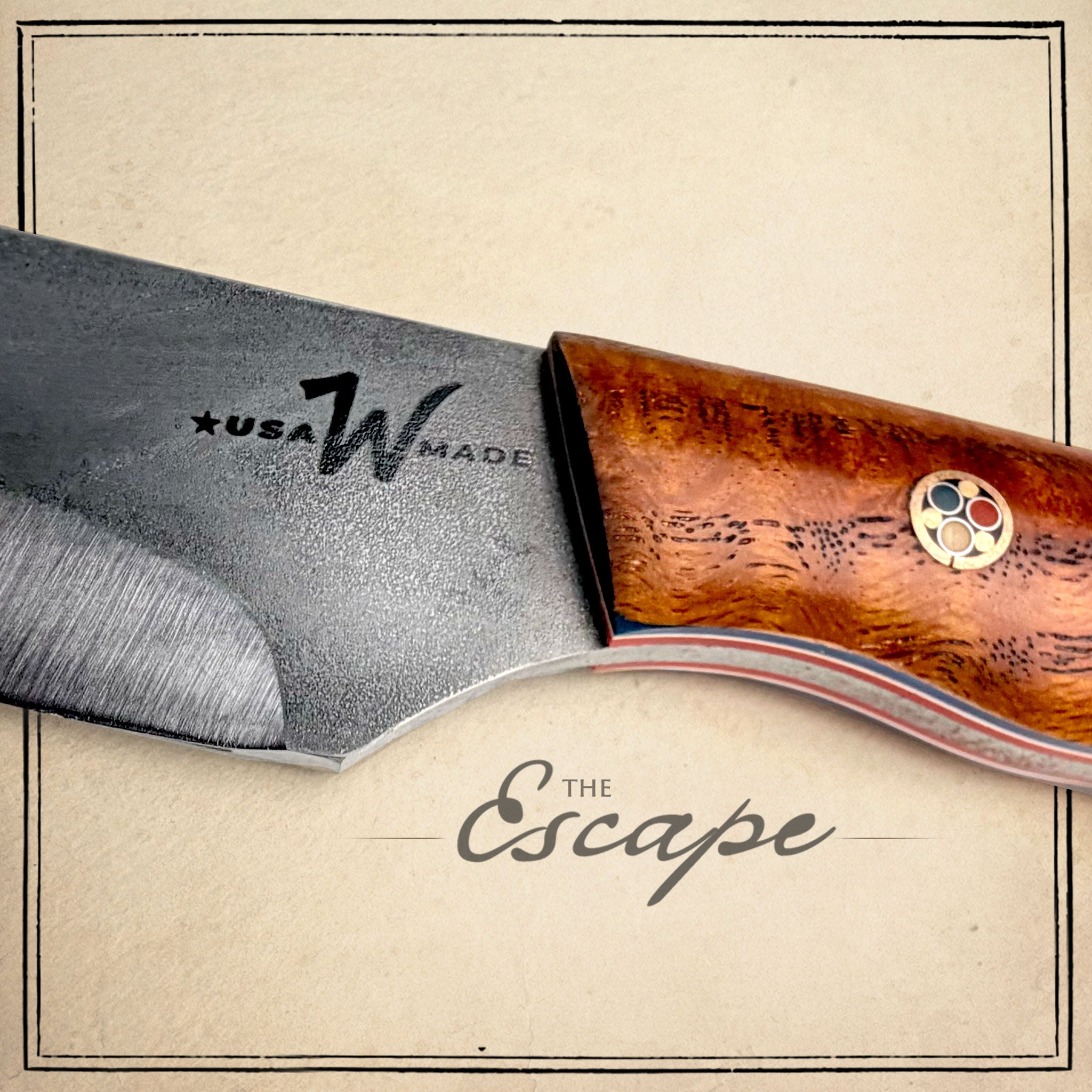 Handmade Bi-and-a-Half 9" Frontier Escape