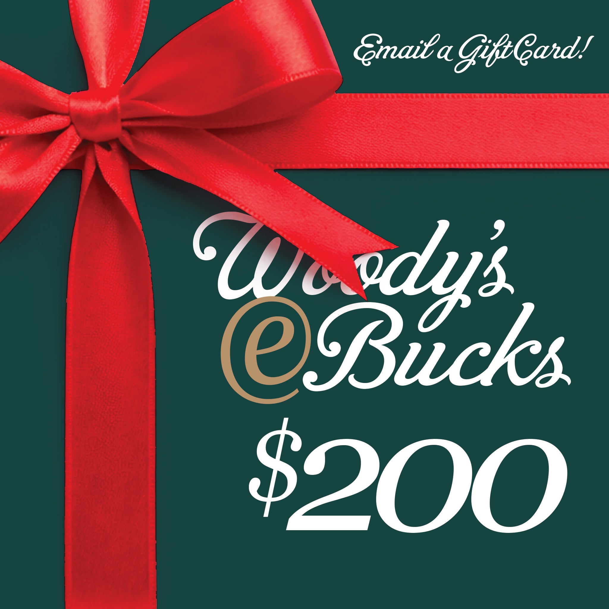 Woody Brand Knives Gift Card