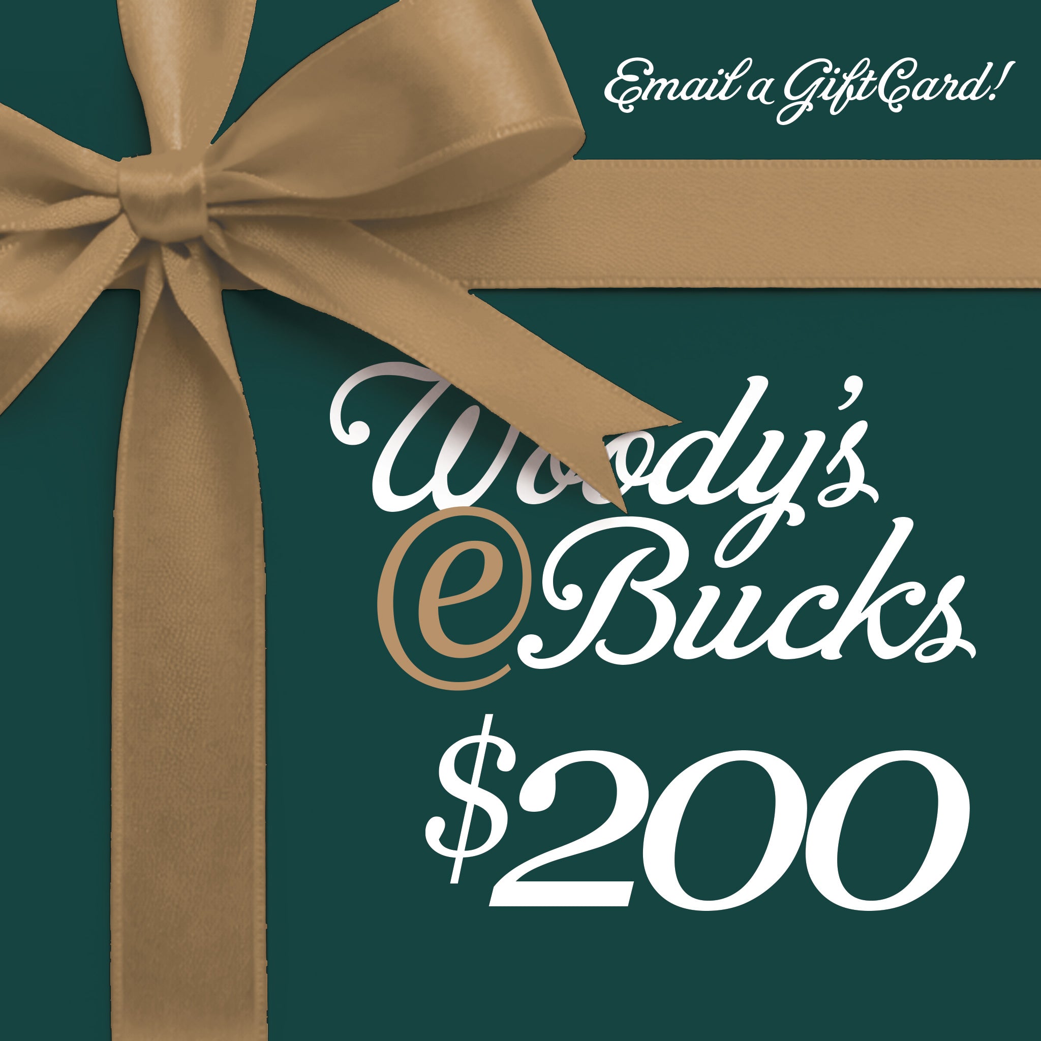 Woody Brand Knives Gift Card