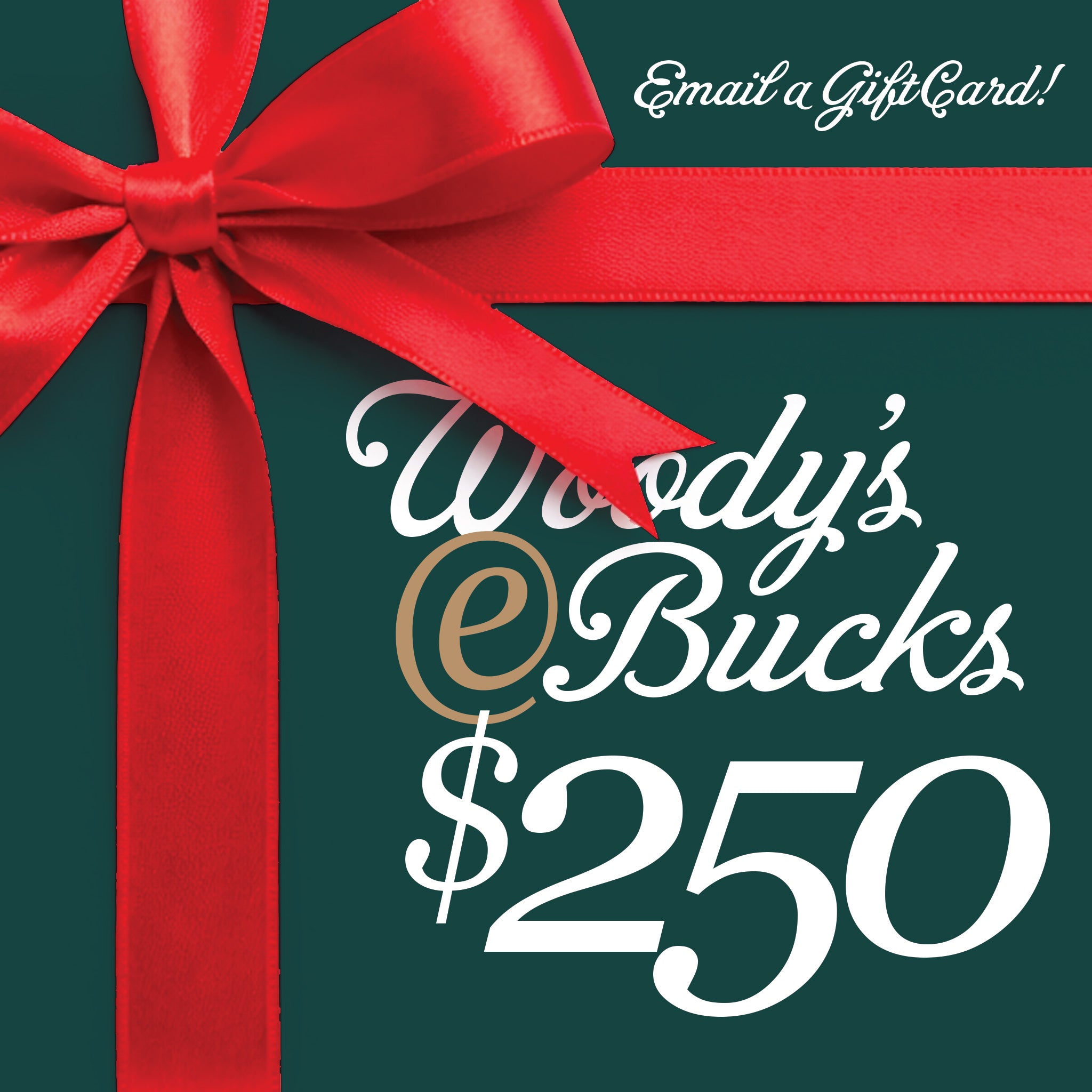 Woody Brand Knives Gift Card