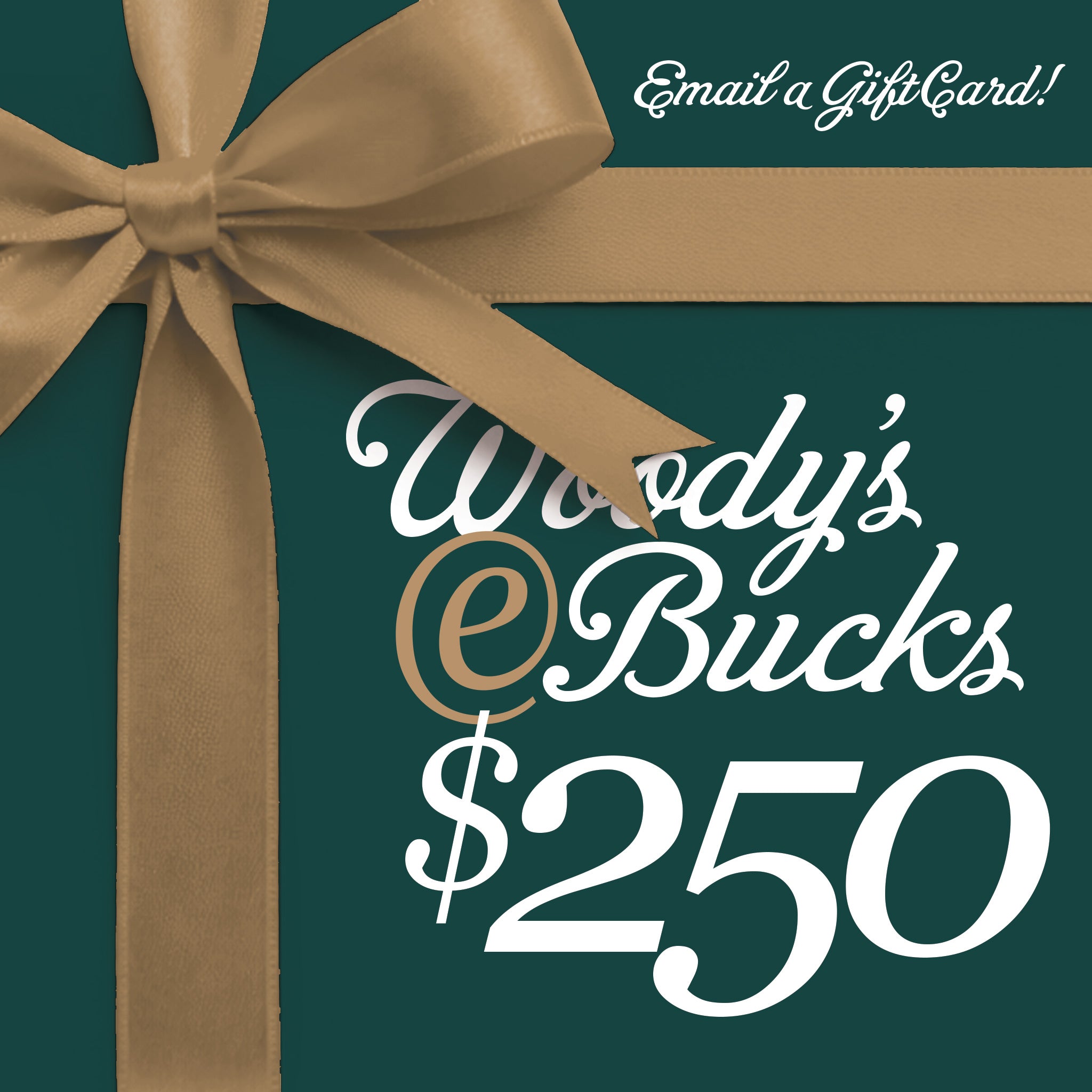 Woody Brand Knives Gift Card