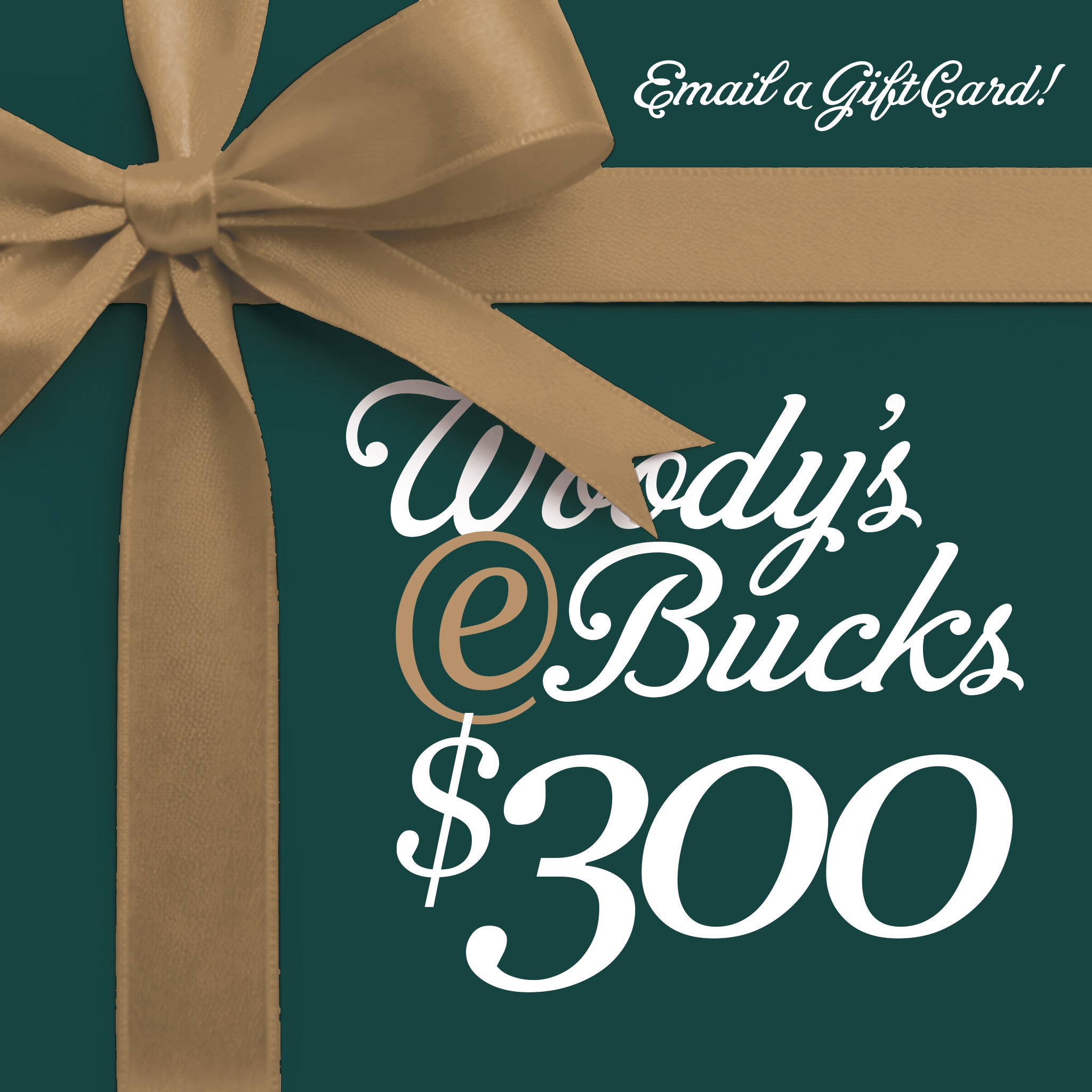 Woody Brand Knives Gift Card