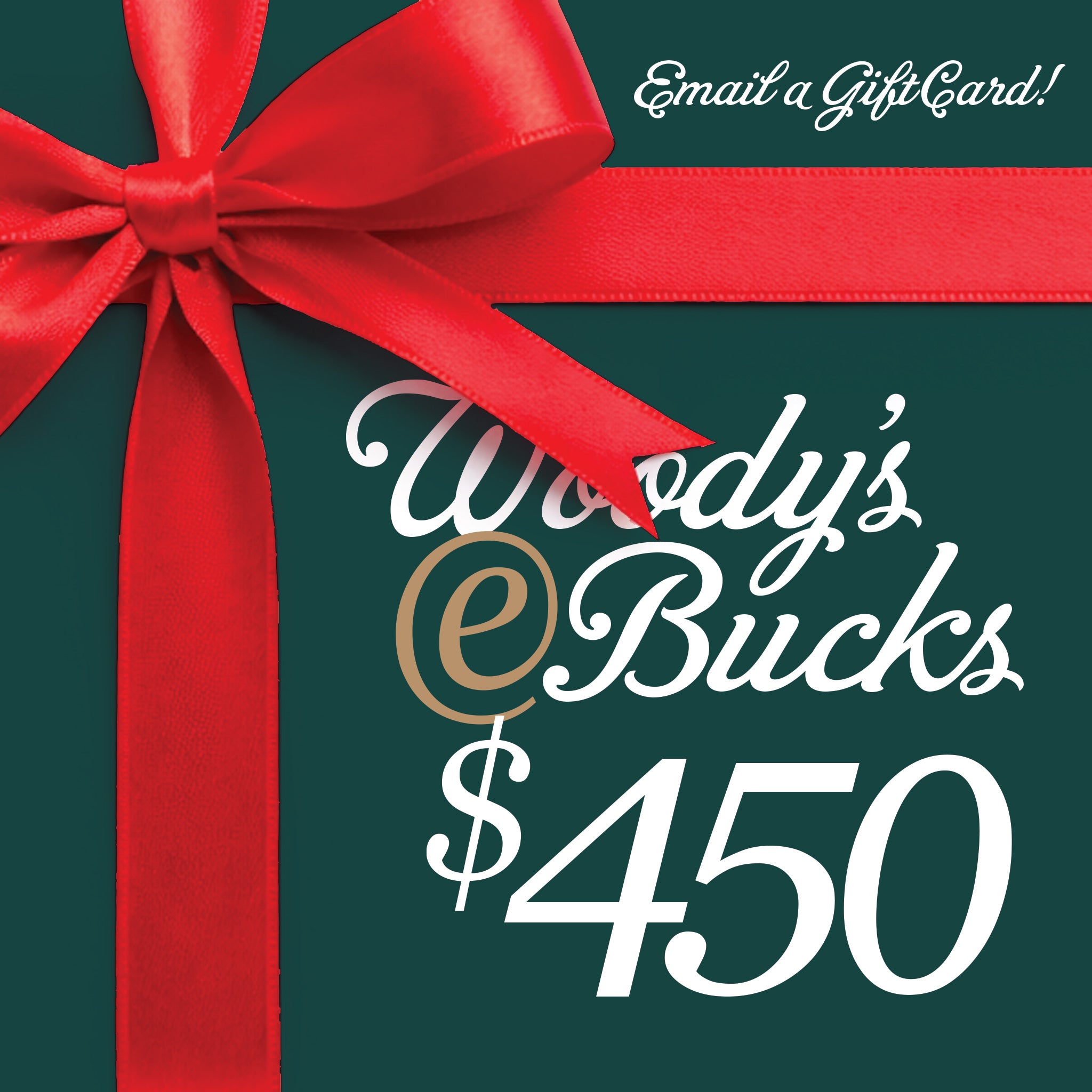 Woody Brand Knives Gift Card