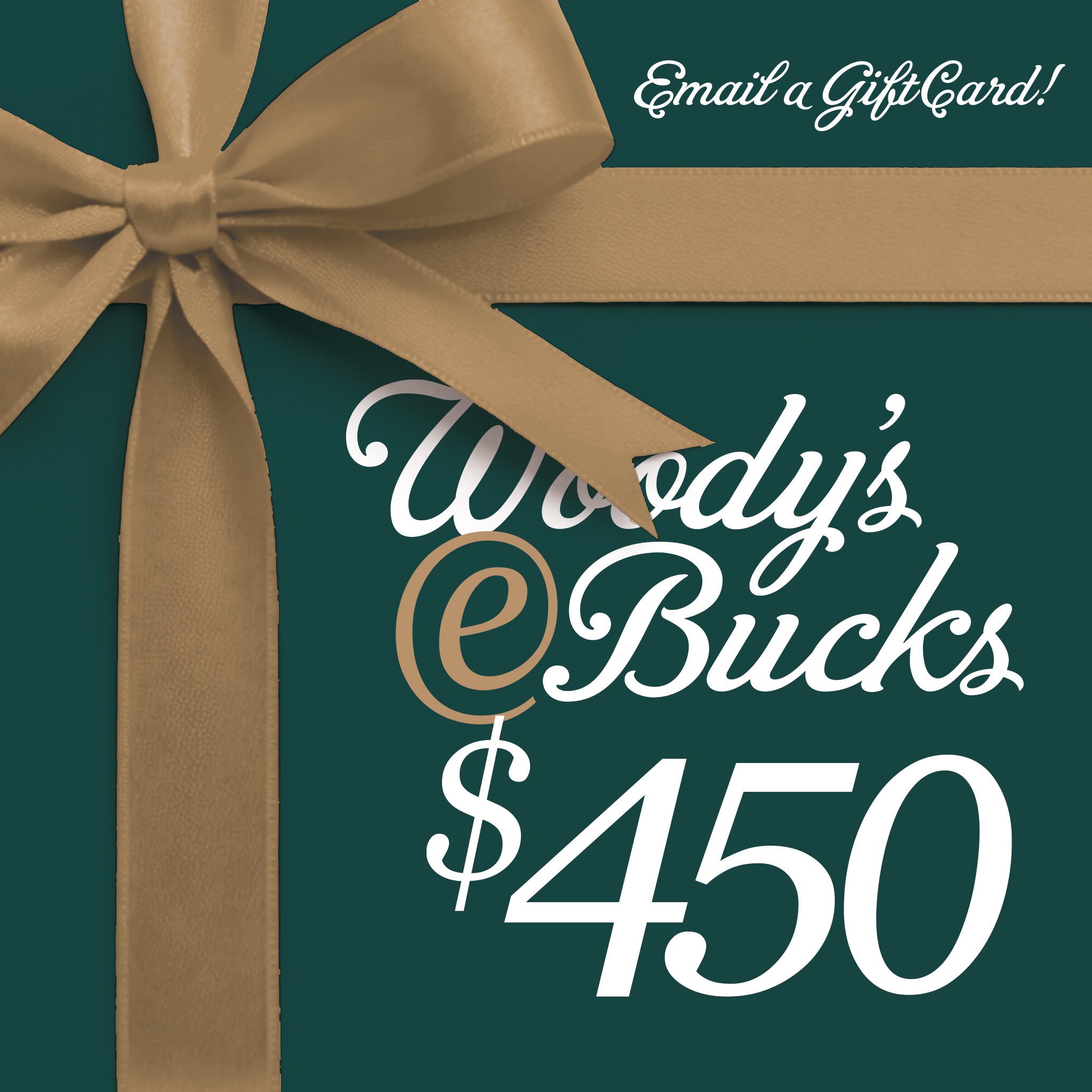 Woody Brand Knives Gift Card