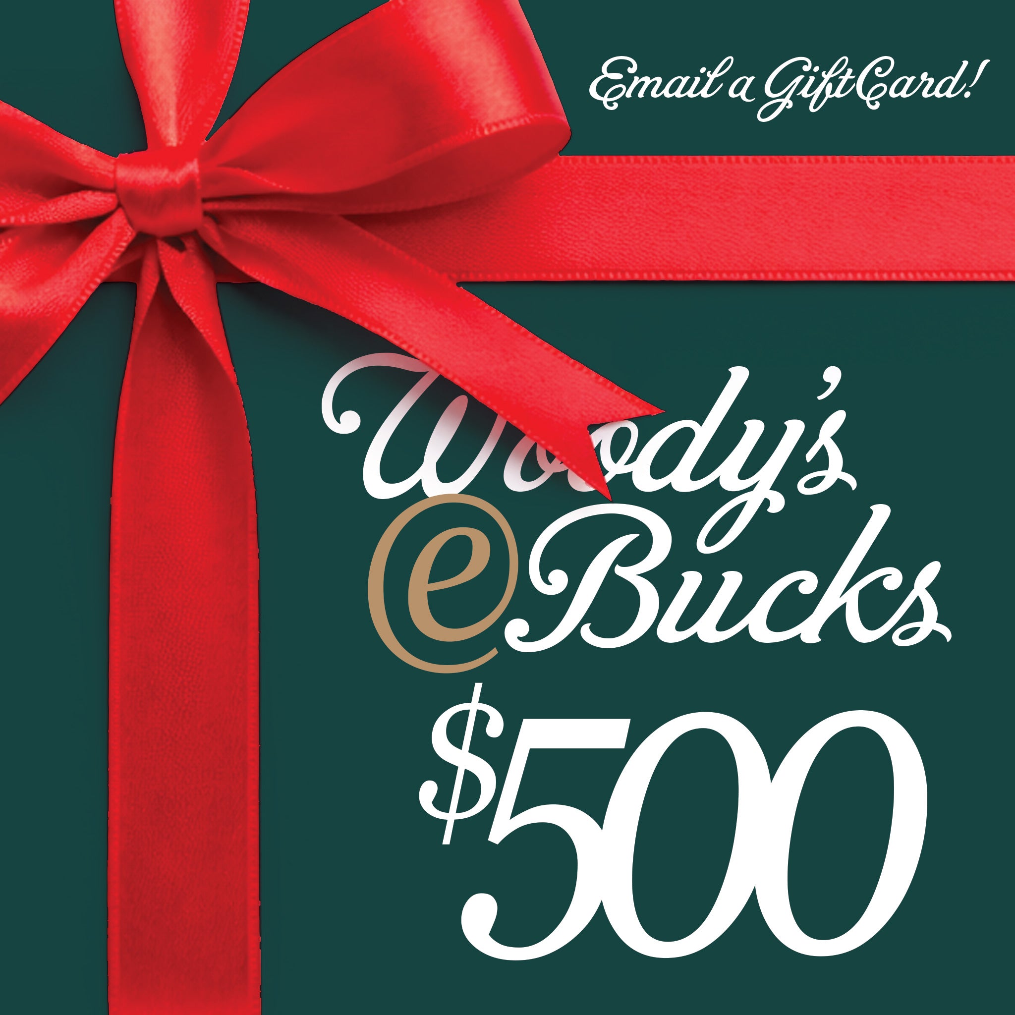 Woody Brand Knives Gift Card