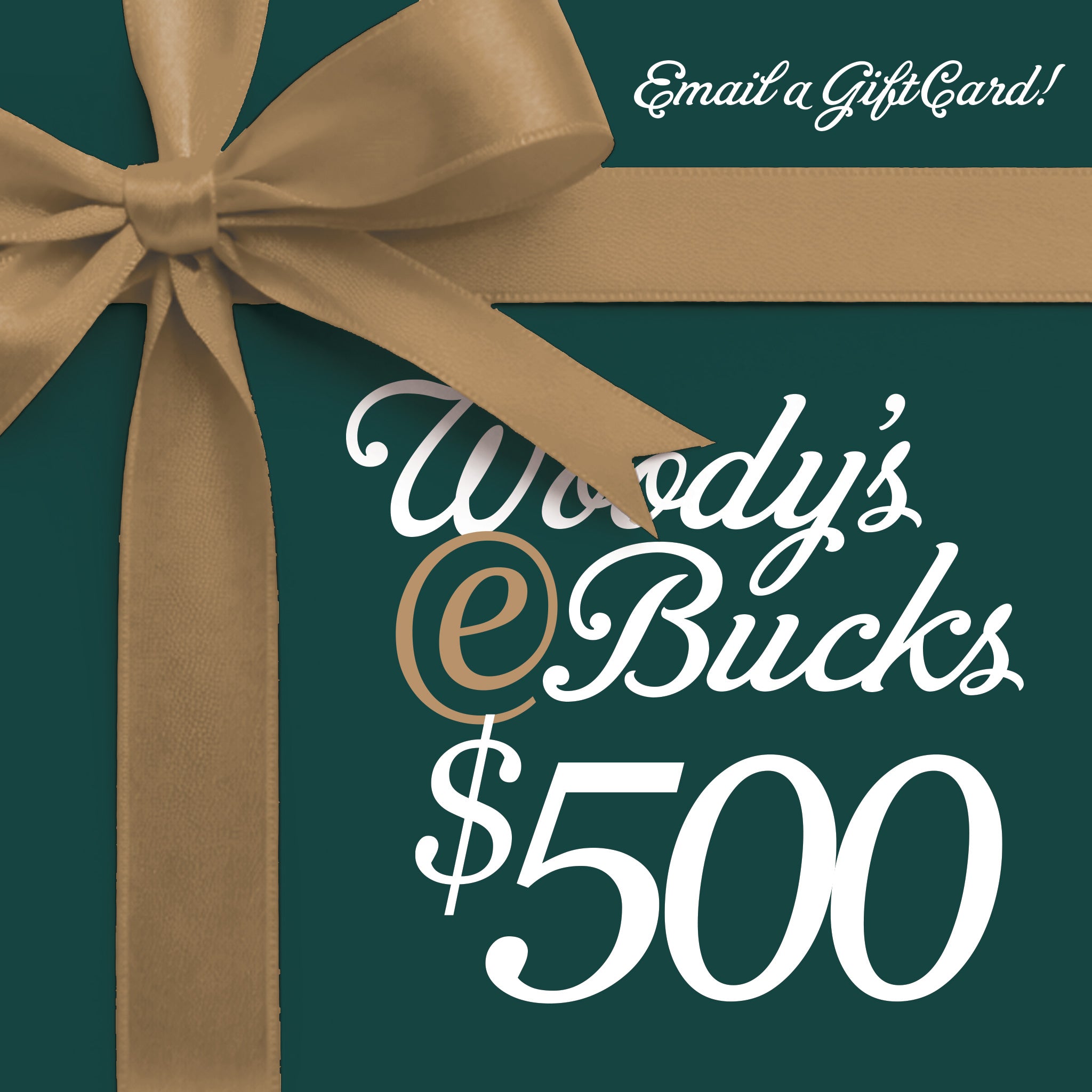 Woody Brand Knives Gift Card