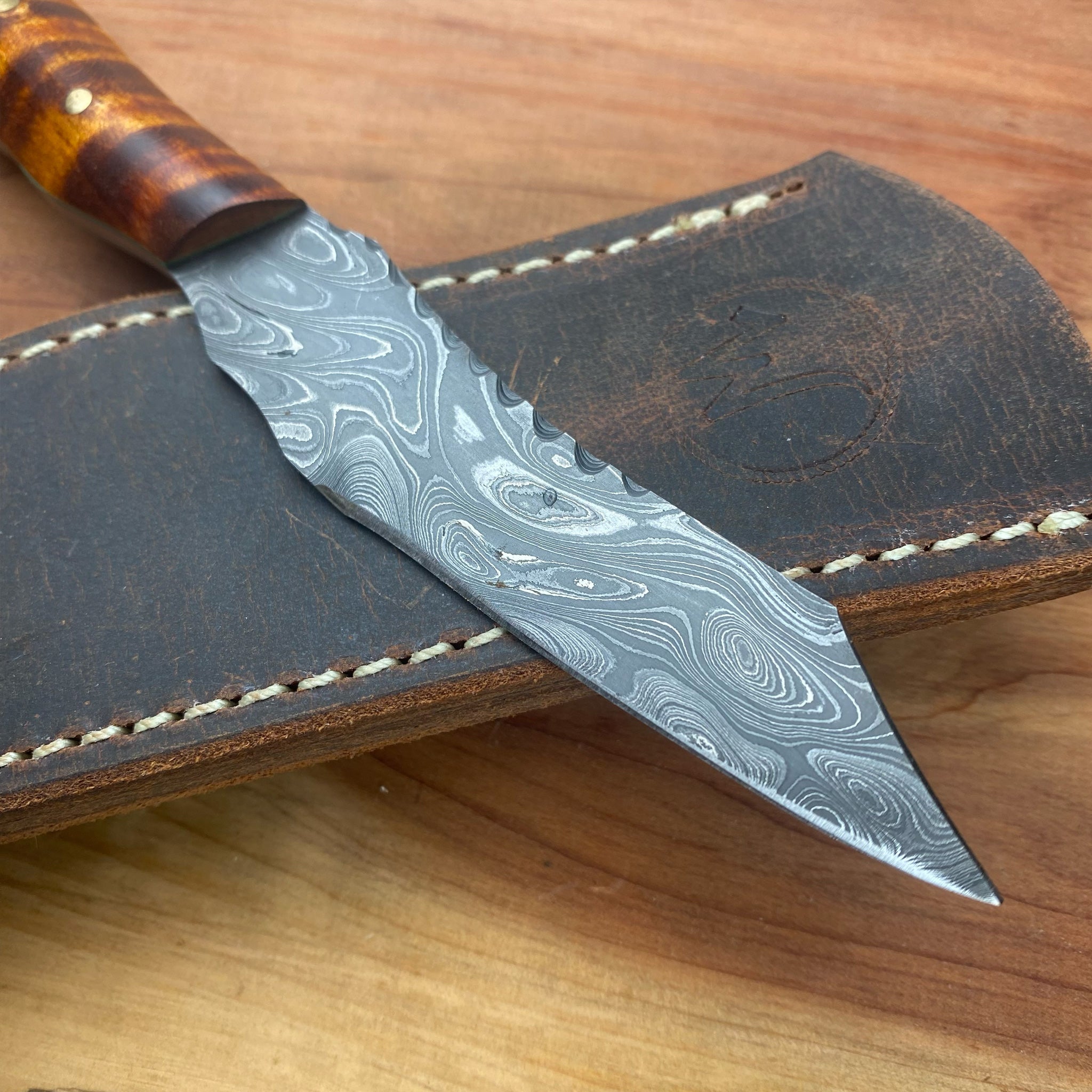 One & Only Damascus Razor EDC