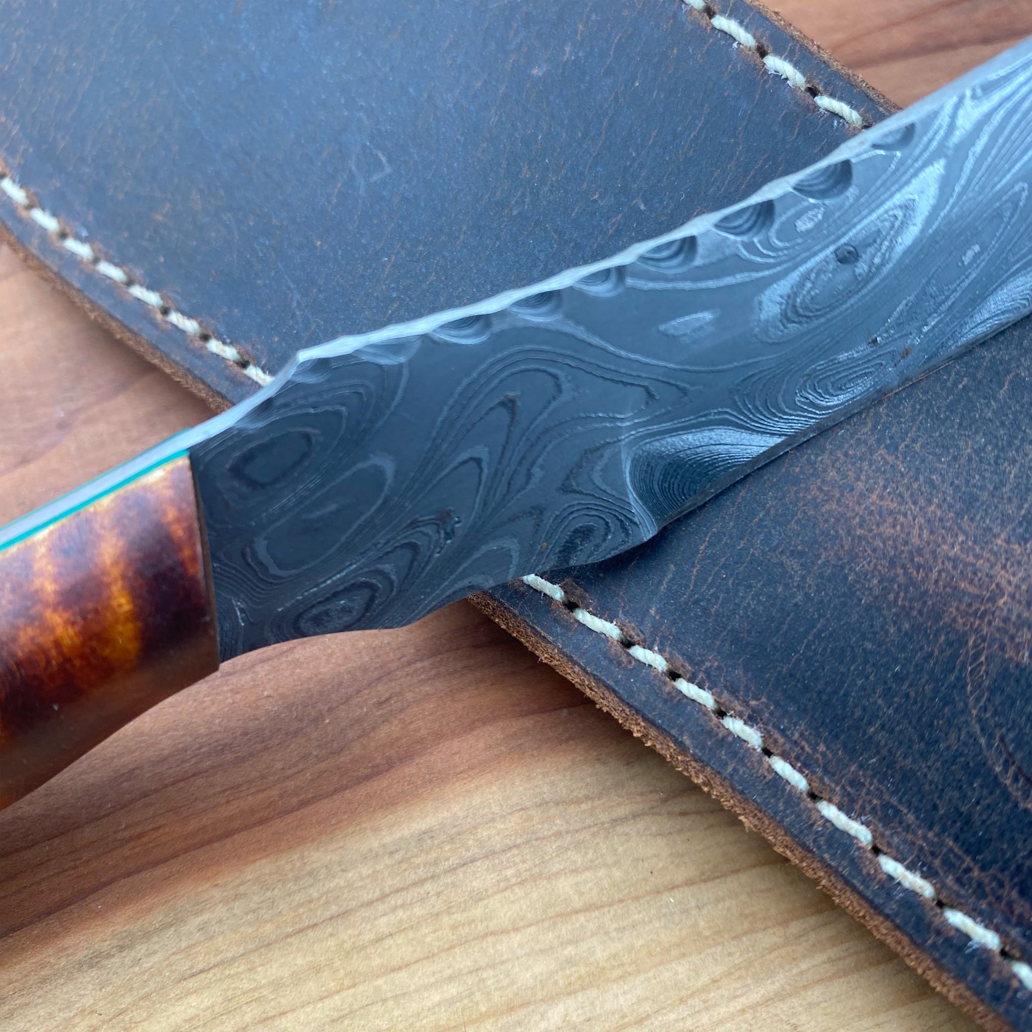 One & Only Damascus Razor EDC