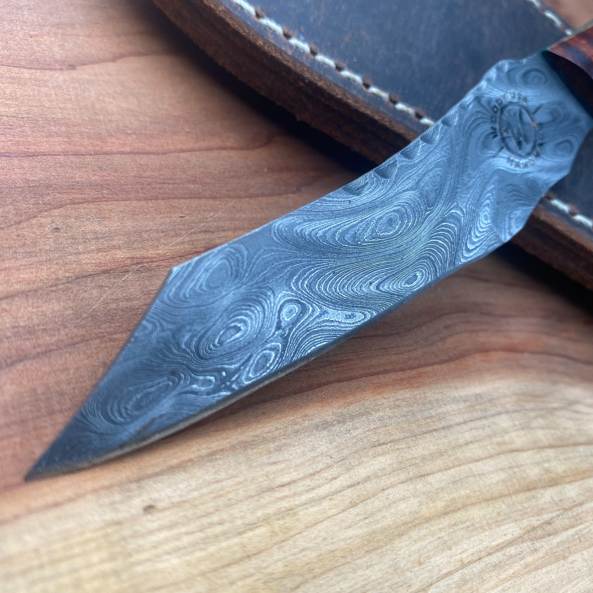 One & Only Damascus Razor EDC