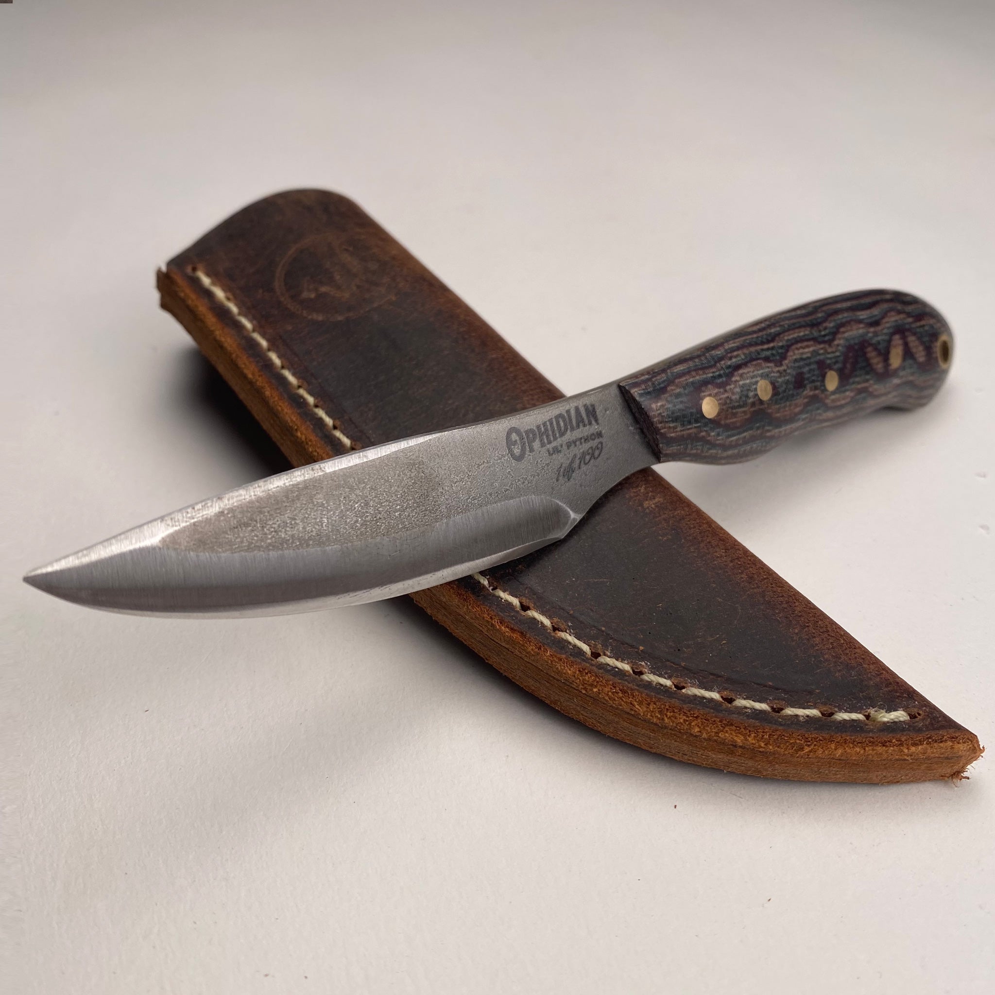Python Woody The Ophidian Lil' Python SOLD OUT – Woody Brand Knives