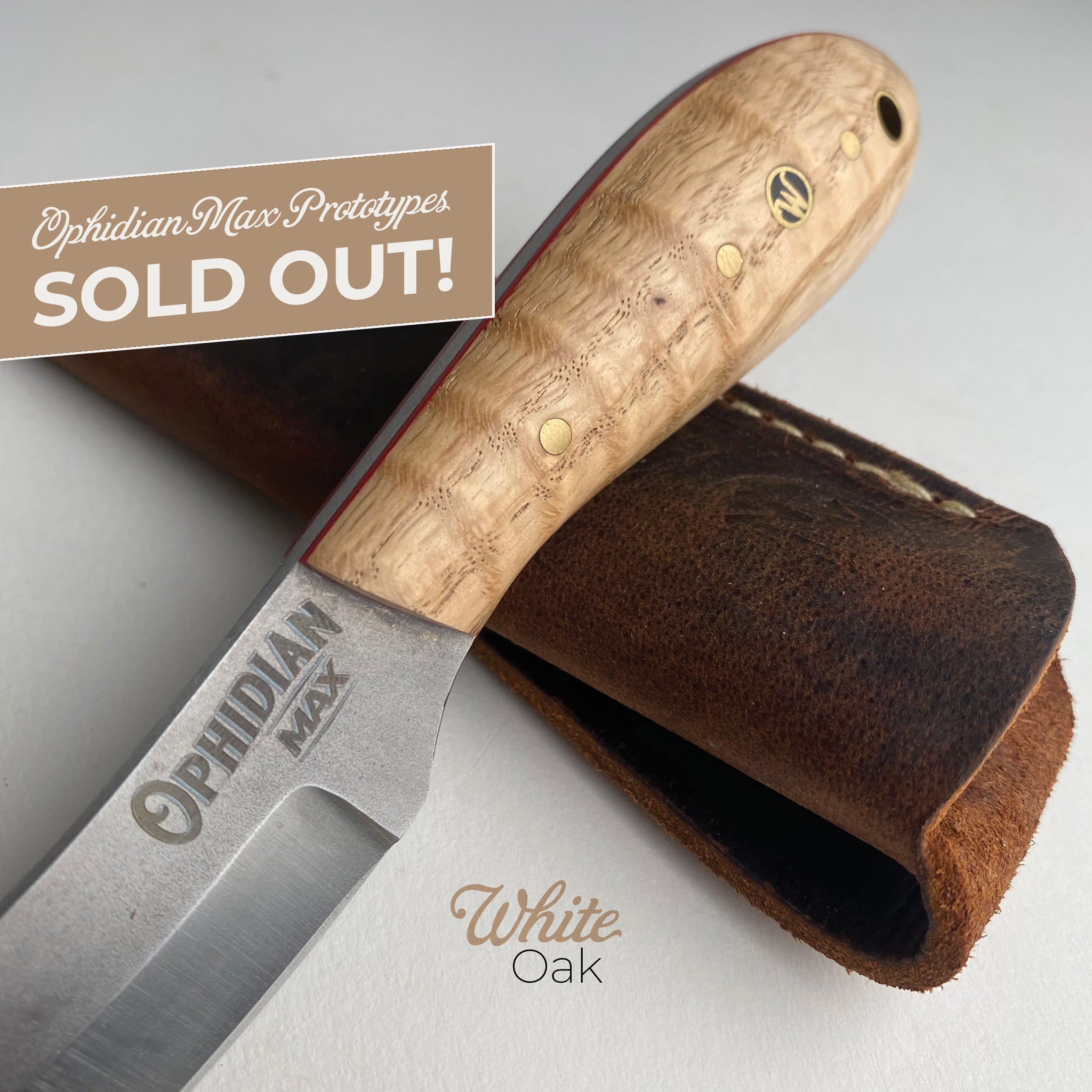 Ophidian MAX Prototypes – Woody Brand Knives