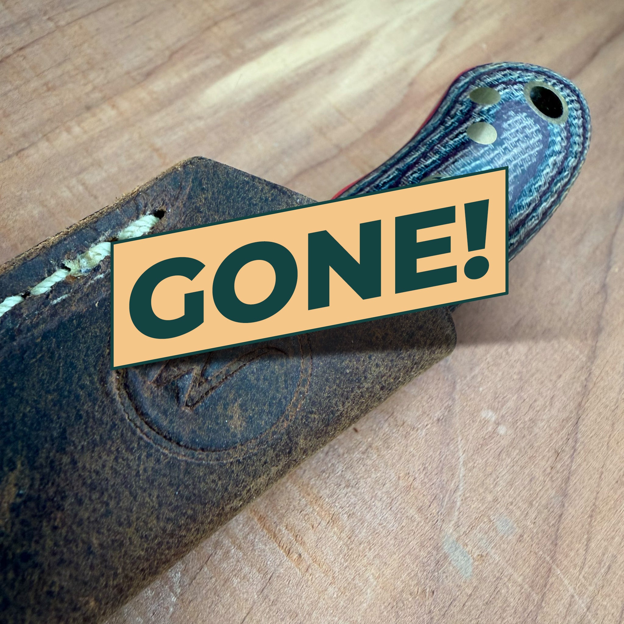 One & Only Damascus Python Micarta P'Cola