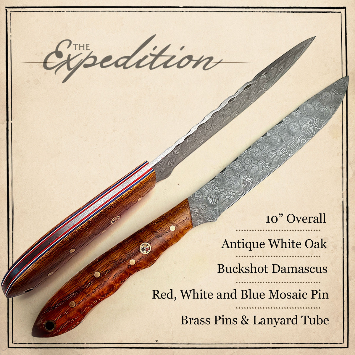 Handmade Bi-and-a-Half 10" Frontier Expedition