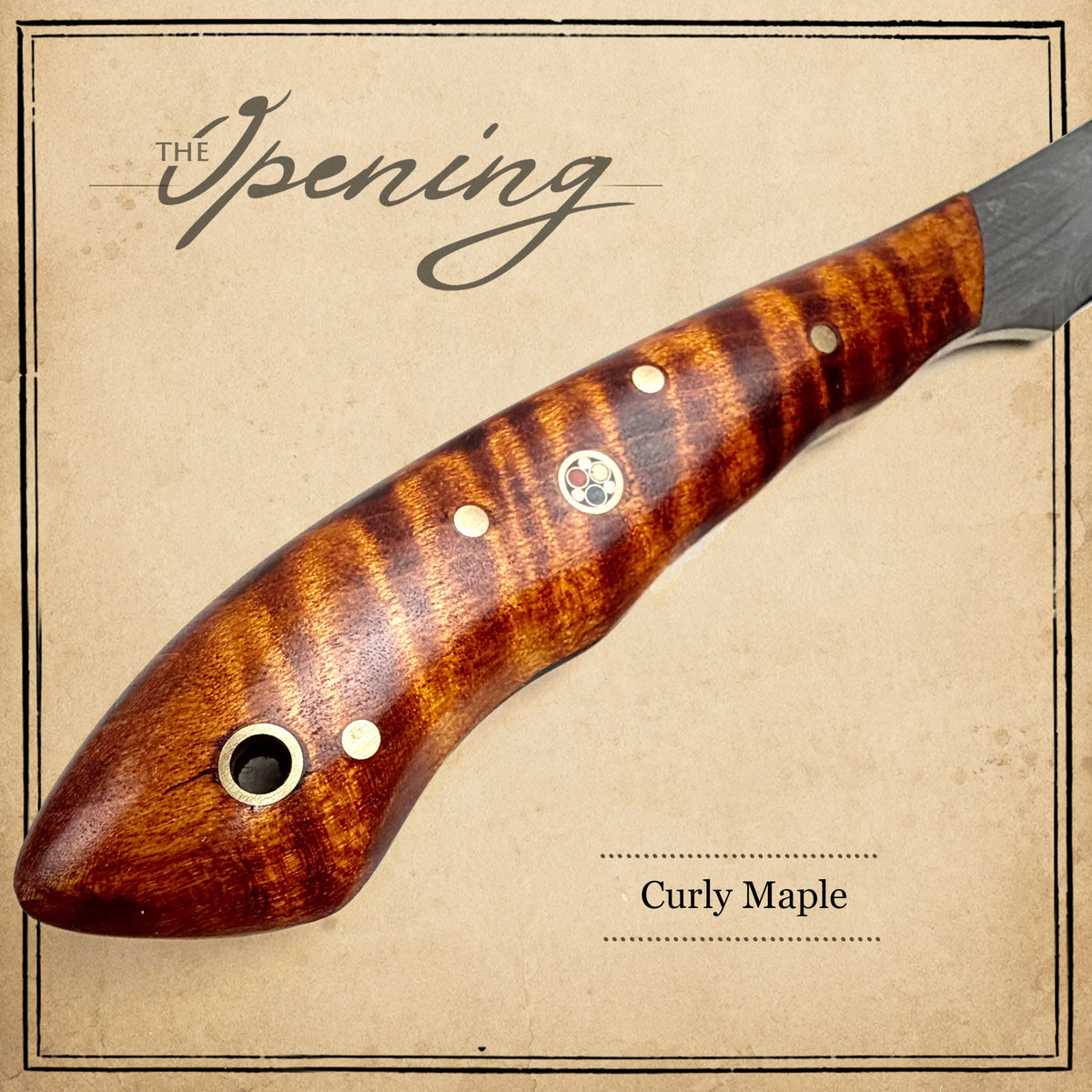 Handmade Bi-and-a-Half 11-3/4" Frontier Opening