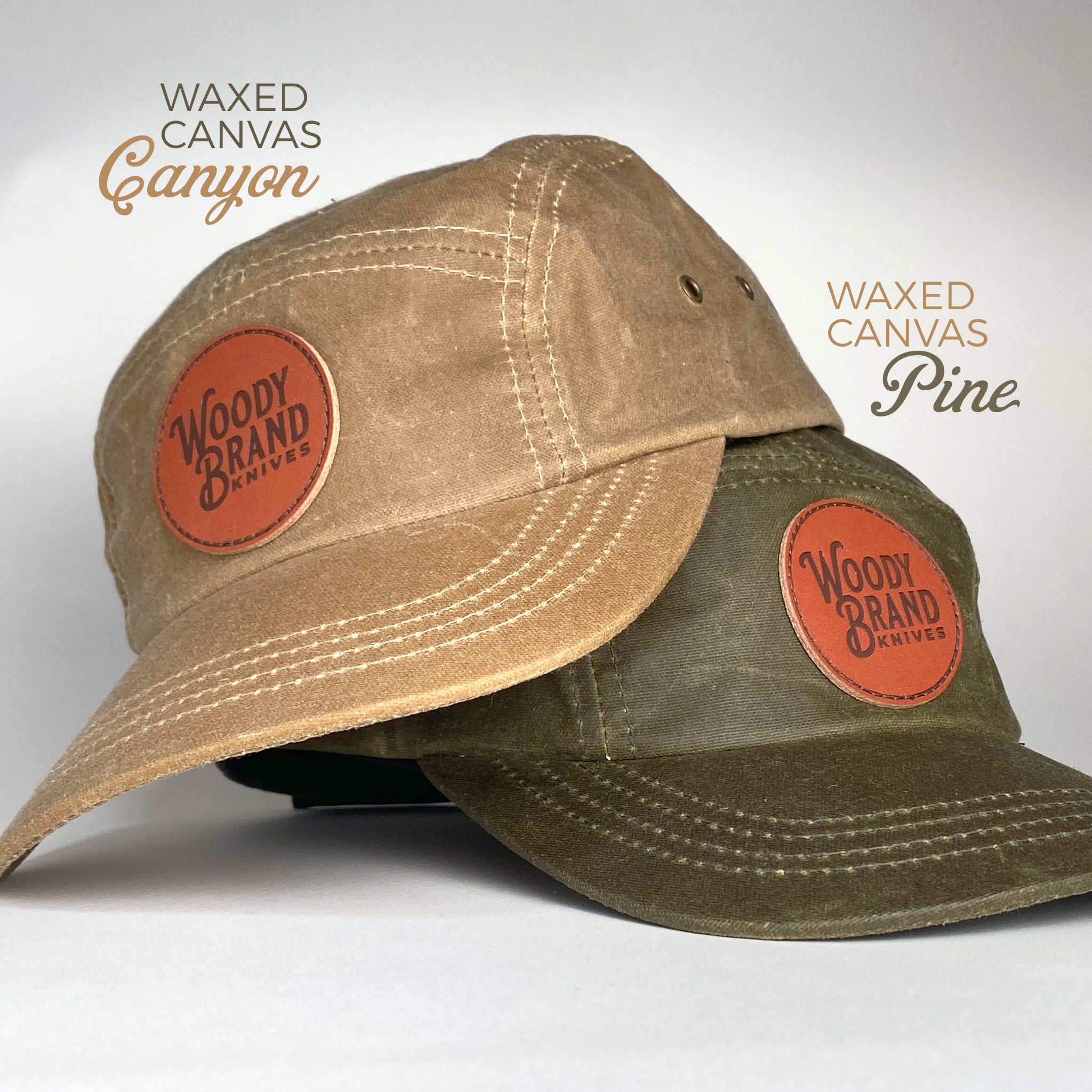 5 PANEL WAXED CANVAS HAT – Woody Brand Knives
