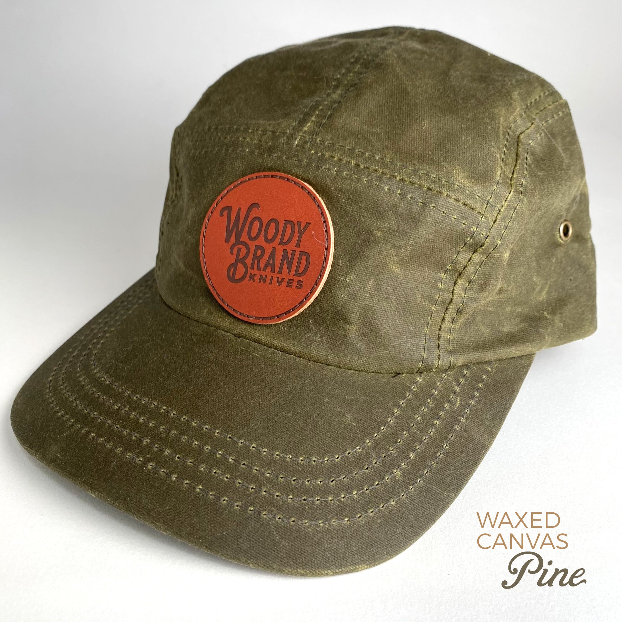 5 PANEL WAXED CANVAS HAT – Woody Brand Knives