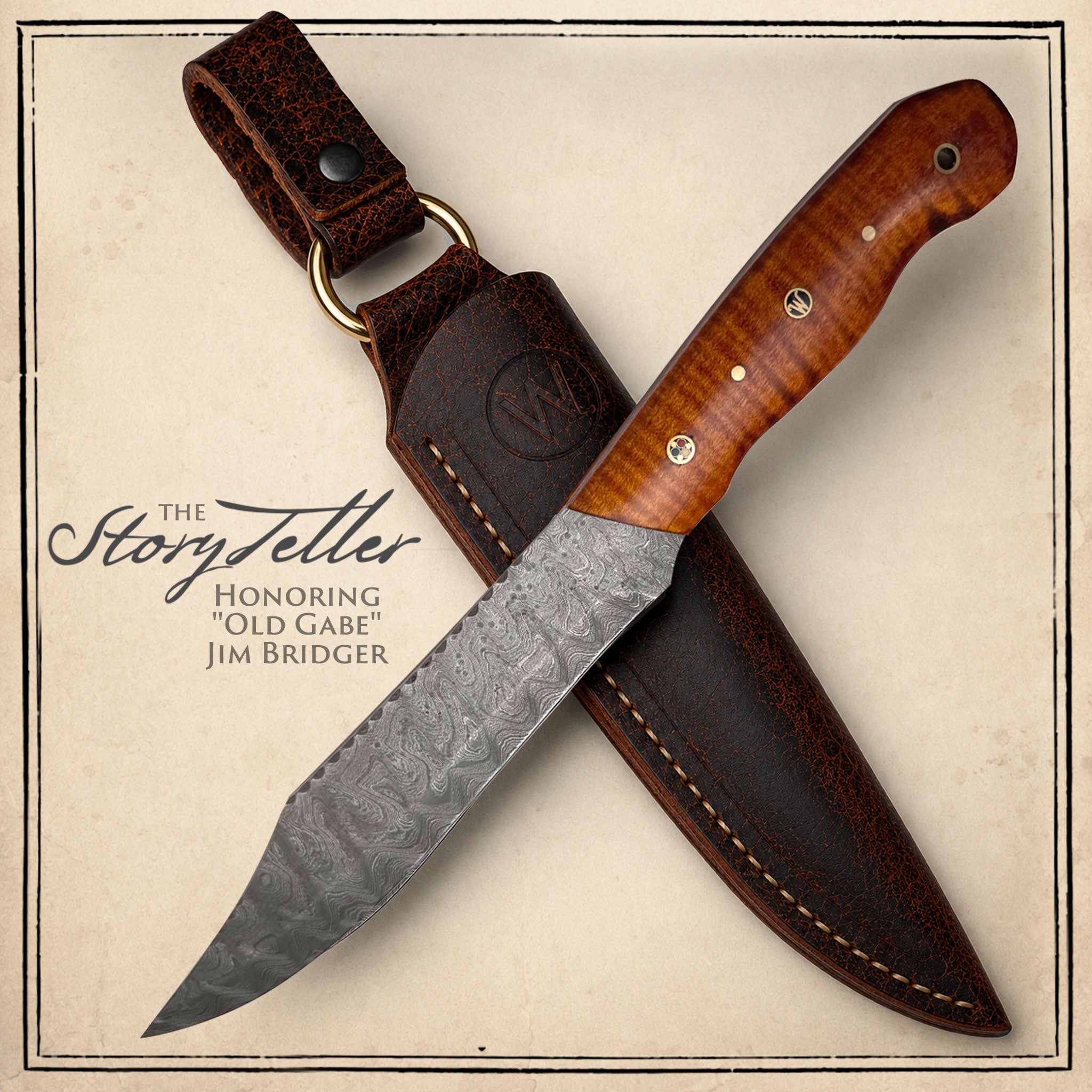 Handmade Bi-and-a-Half 12" Frontier StoryTeller
