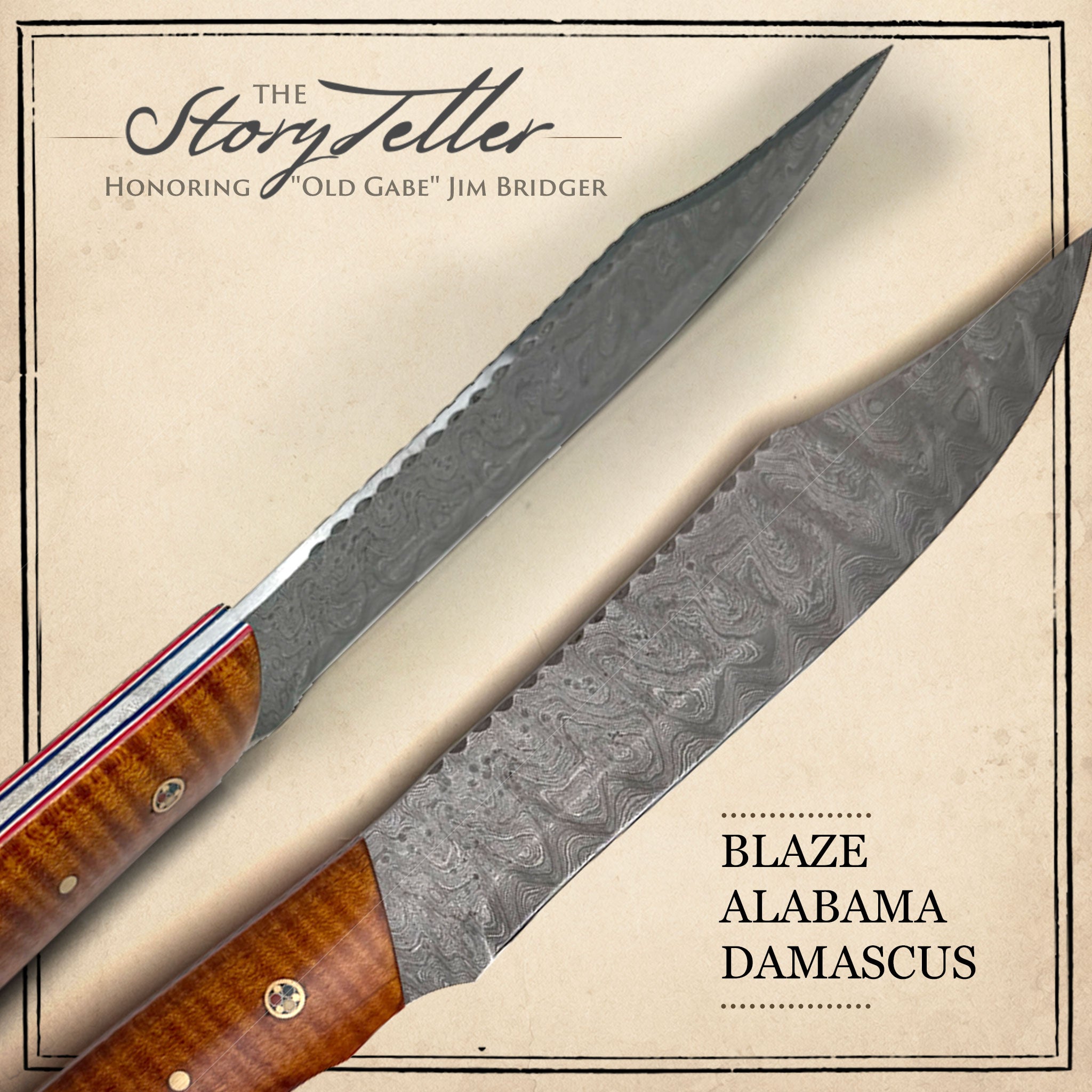Handmade Bi-and-a-Half 12" Frontier StoryTeller