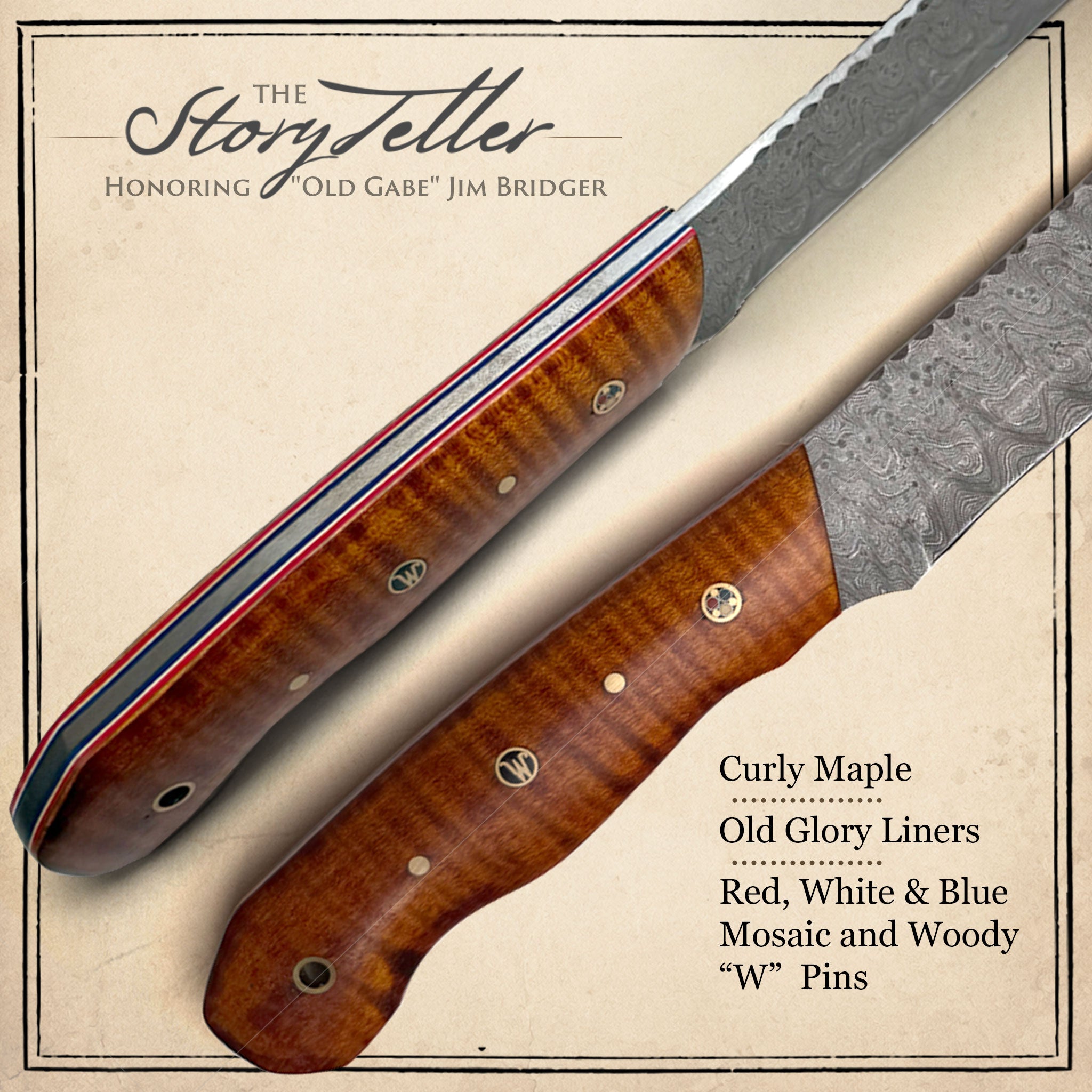 Handmade Bi-and-a-Half 12" Frontier StoryTeller