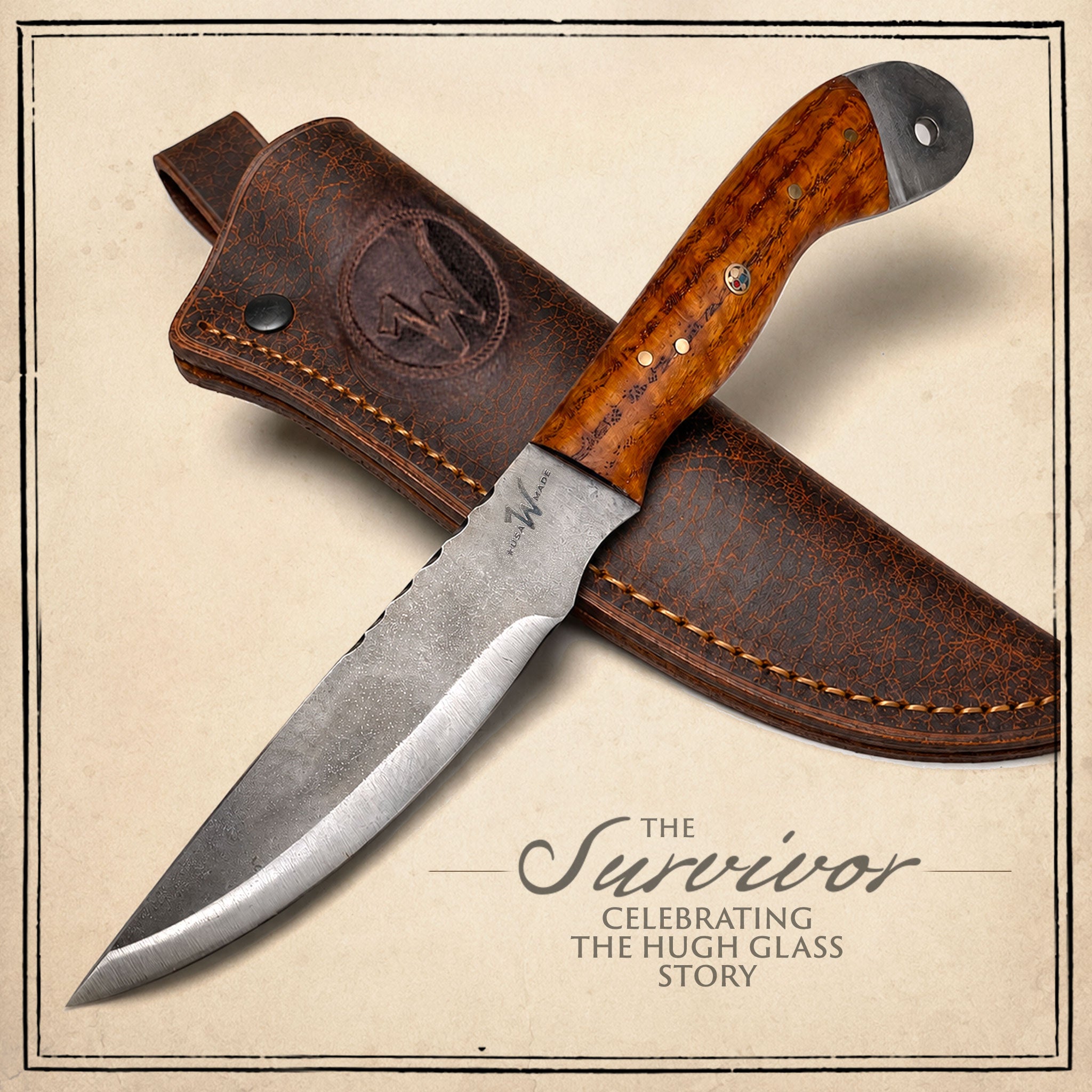 Handmade Bi-and-a-Half 12" Frontier Survivor