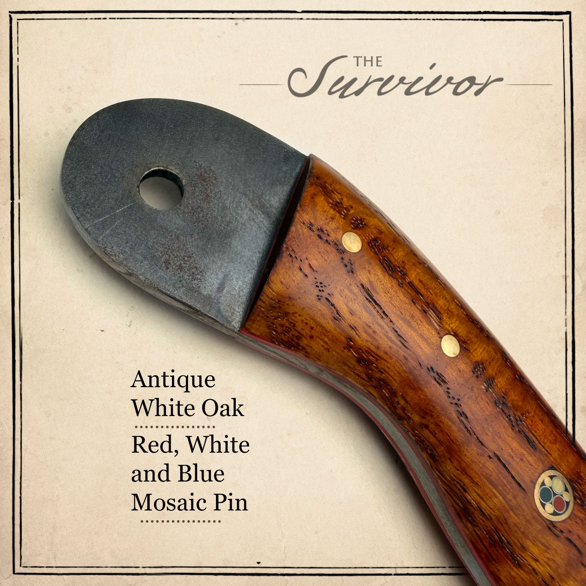 Handmade Bi-and-a-Half 12" Frontier Survivor