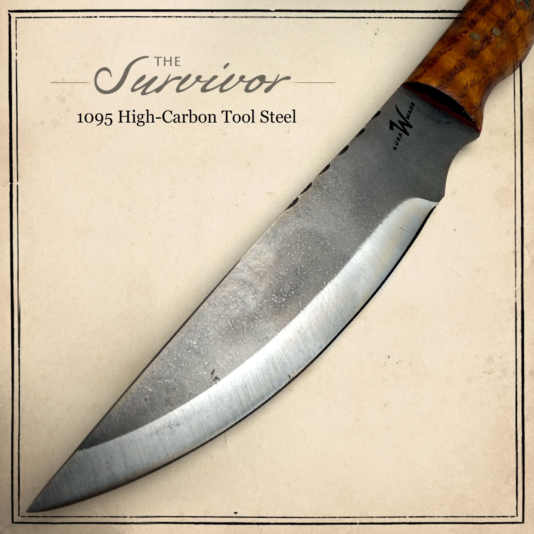 Handmade Bi-and-a-Half 12" Frontier Survivor
